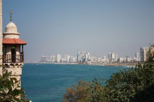 Blick von Jaffa nach Tel Aviv