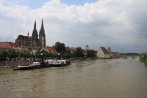Regensburg bei bescheidenem Wetter