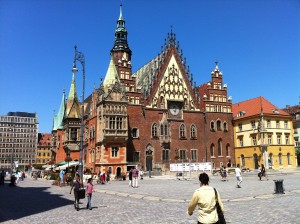 Rathaus in Wroclaw