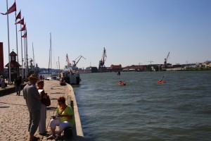 Im Göteborger Hafen