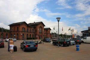 Im Film schon oft gesehen: Bahnhof Ystad