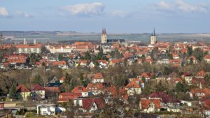 Blick auf Halberstadt